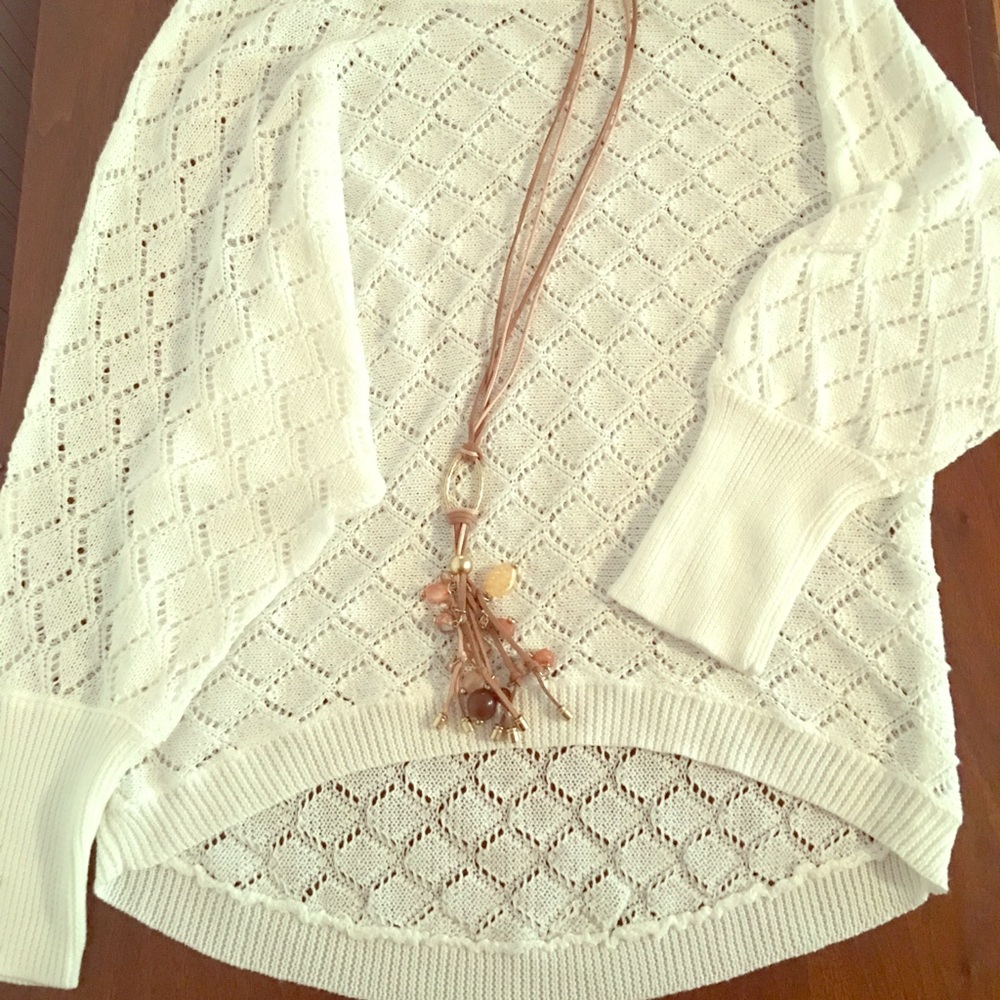 NWOT Annabella cotton sweater